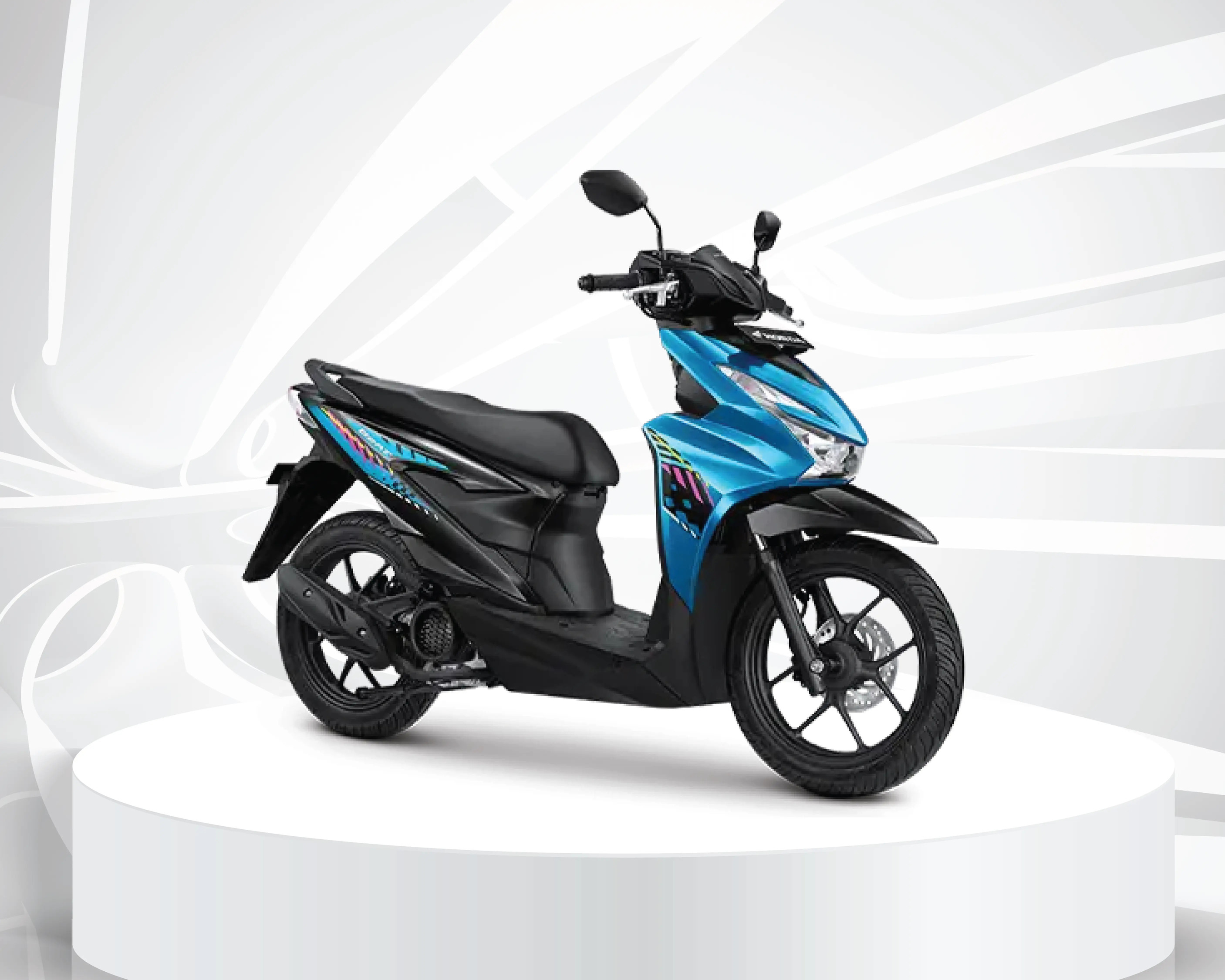 Jazz Glossy Blue Black